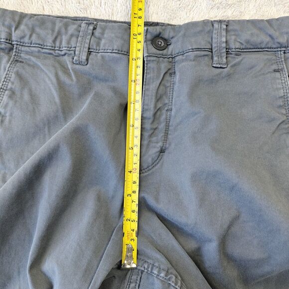 Zara Chino Pants Men's 30x30 Grey Slim Fit Stretchy - Picture 8 of 10